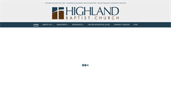 Desktop Screenshot of highland-bc.org